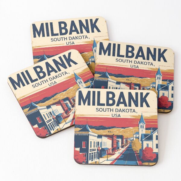 Item preview, Milbank South Dakota Vintage Travel Tourism designed and sold by TravelersGems.