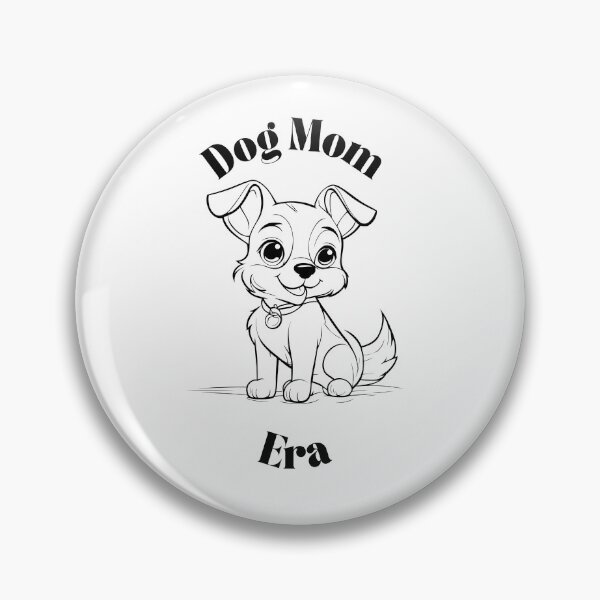 Item preview, Cute Cartoon Puppy Dog Mom Era Minimalist Line Art designed and sold by Jelicint.