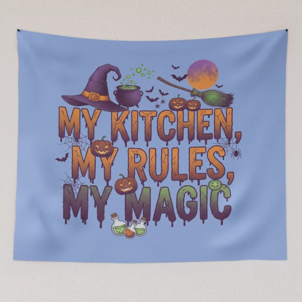 Item preview, Kitchen Rules Magic Witch Hat Graphic designed and sold by Exquisite Design Studio „Paculówka”.