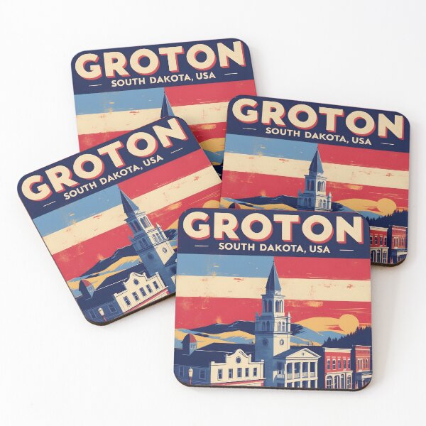 Item preview, Groton South Dakota Vintage Travel Tourism designed and sold by TravelersGems.
