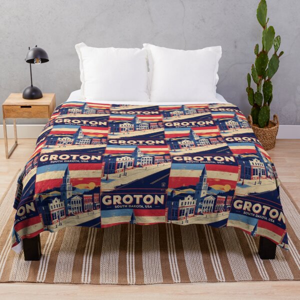 Item preview, Groton South Dakota Vintage Travel Tourism designed and sold by TravelersGems.