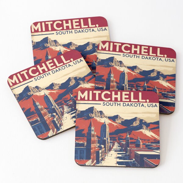 Item preview, Mitchell South Dakota Vintage Travel Tourism designed and sold by TravelersGems.