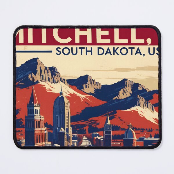 Item preview, Mitchell South Dakota Vintage Travel Tourism designed and sold by TravelersGems.
