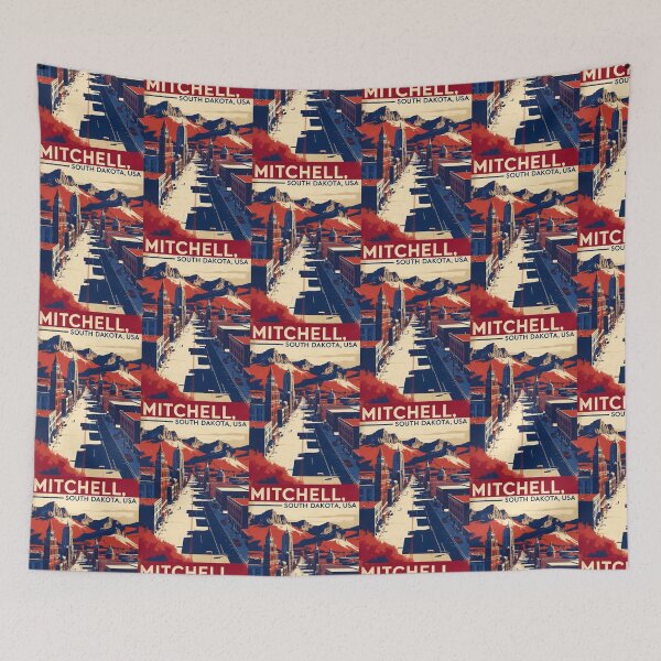 Item preview, Mitchell South Dakota Vintage Travel Tourism designed and sold by TravelersGems.