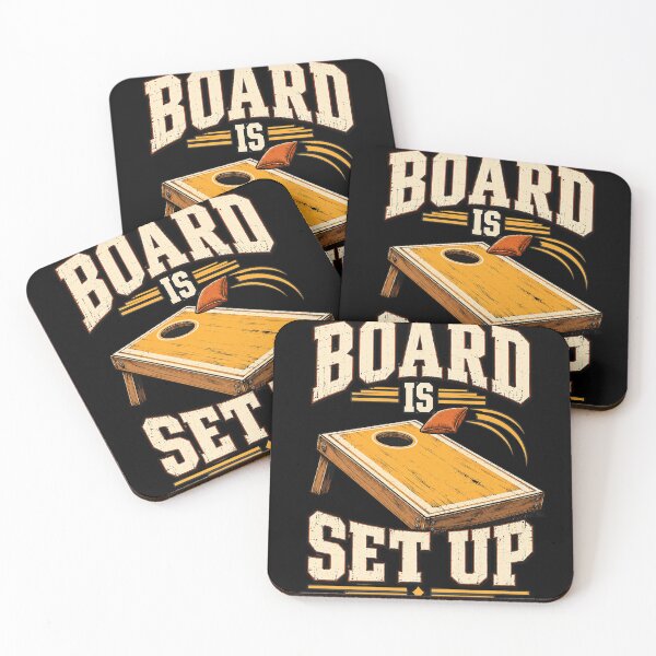 Item preview, Cornhole Game Board Set Up Vintage Backyard Party designed and sold by anapldv.