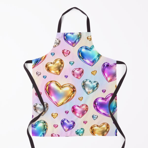 Item preview, Iridescent Metallic Hearts designed and sold by Axokris.