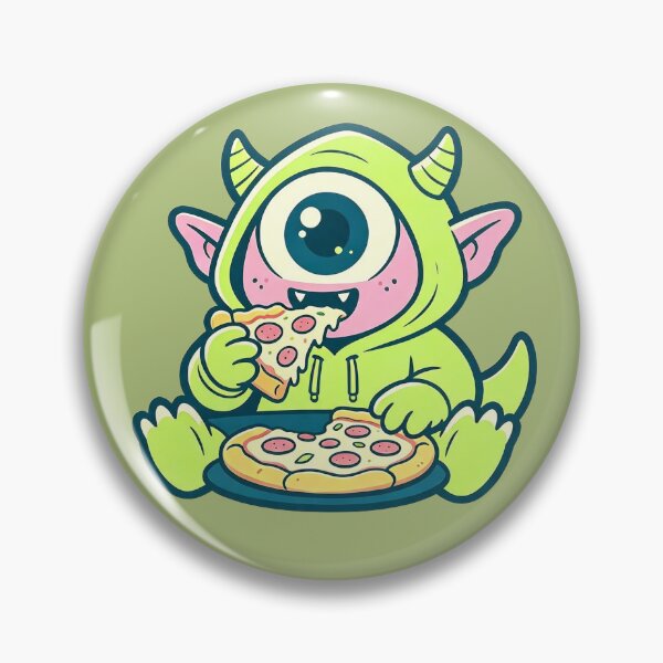 Item preview, hungry monster designed and sold by mixoubraw.