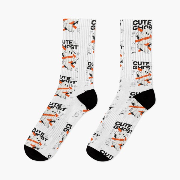 Item preview, Cute Ghost Modern Streetwear Typography designed and sold by zzz888.