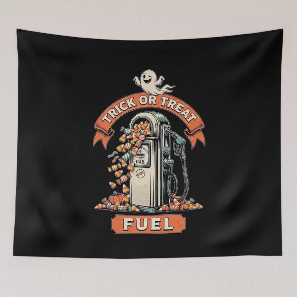 Item preview, Halloween Gas Pump – Trick or Treat Fuel designed and sold by No Excuses Supply.