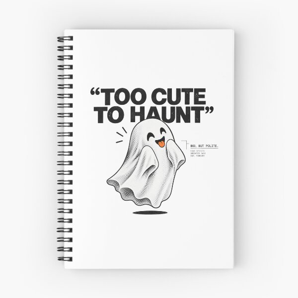 Item preview, Too Cute To Haunt Retro Streetwear Ghost designed and sold by zzz888.