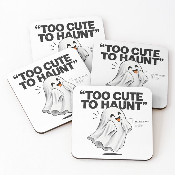 Item preview, Too Cute To Haunt Retro Streetwear Ghost designed and sold by zzz888.
