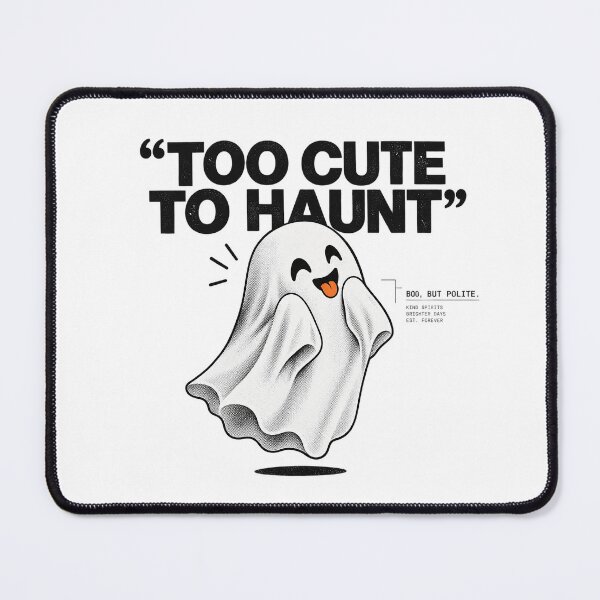 Item preview, Too Cute To Haunt Retro Streetwear Ghost designed and sold by zzz888.
