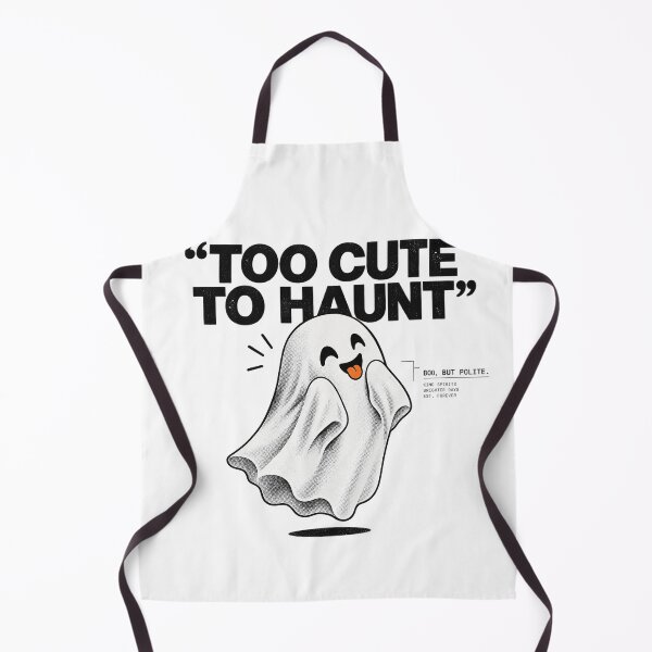 Item preview, Too Cute To Haunt Retro Streetwear Ghost designed and sold by zzz888.