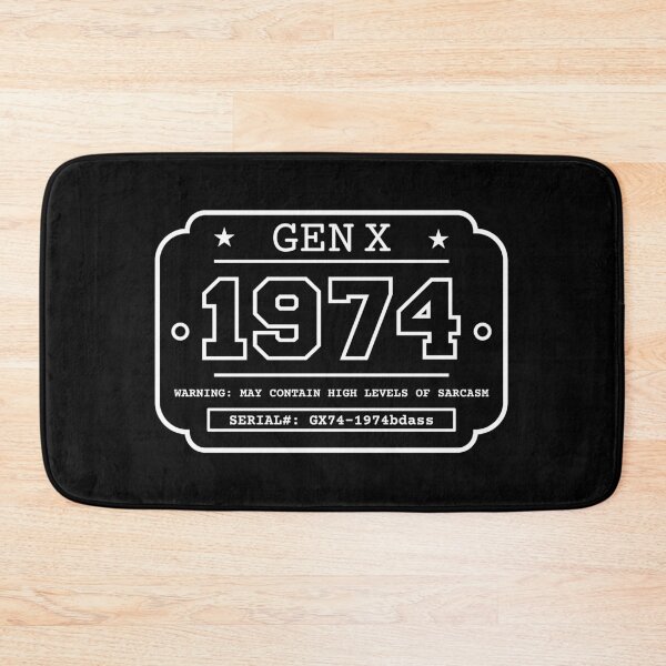Item preview, 1974 GEN X Badge Vintage Industrial Label Generation X Design Retro Birthday Year designed and sold by HYPNK.