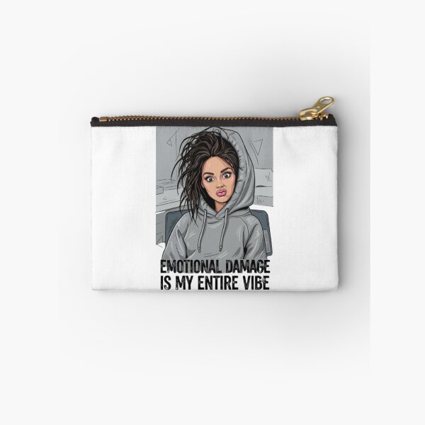 Item preview, Emotional Damage Is My Entire Vibe | Funny Relatable Sarcastic Graphic designed and sold by IvanaIka.