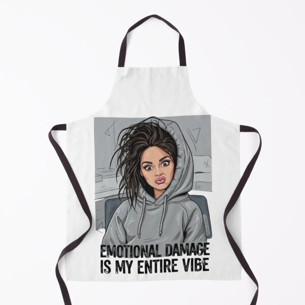 Item preview, Emotional Damage Is My Entire Vibe | Funny Relatable Sarcastic Graphic designed and sold by IvanaIka.