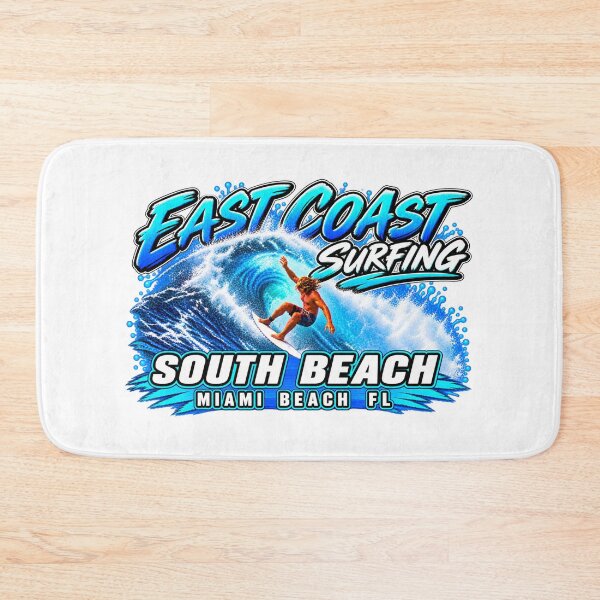 Item preview, East Coast Surfing - South Beach - Miami Beach, FL designed and sold by JBDesigns21.