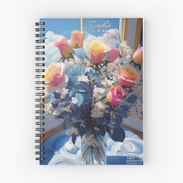 Item preview, Clouds and Roses designed and sold by Katherine Anne Michelle Minerva.