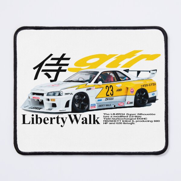 Item preview, JDM Nissan GTR R34 Skyline Car Drift Design designed and sold by 444WORKS.