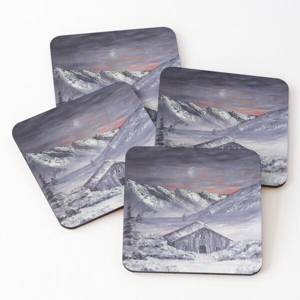 Item preview, Christmas Snowy Mountains designed and sold by Lydia-Barber.
