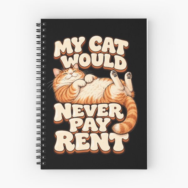 Item preview, cat lover gift funny sleeping orange cat quote designed and sold by anapldv.