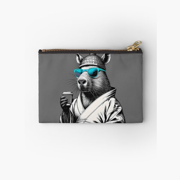 Item preview, Cool Capybara Samurai Coffee Lover designed and sold by Structure-Blue.