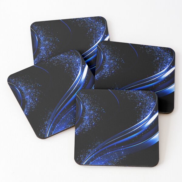 Item preview, Blue Metallic Flow designed and sold by Exodoi.