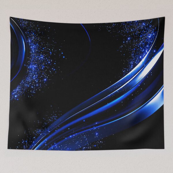 Item preview, Blue Metallic Flow designed and sold by Exodoi.