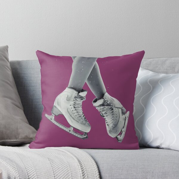 Item preview, Elegant White Ice Skates – Winter Figure Skating designed and sold by zmsl.