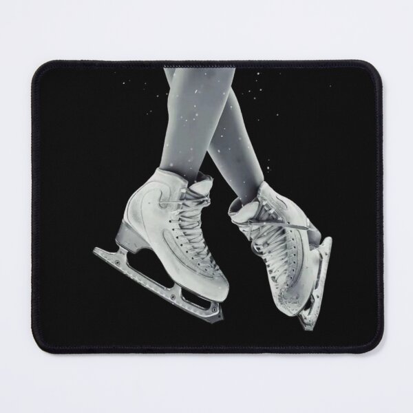 Item preview, Elegant White Ice Skates – Winter Figure Skating designed and sold by zmsl.