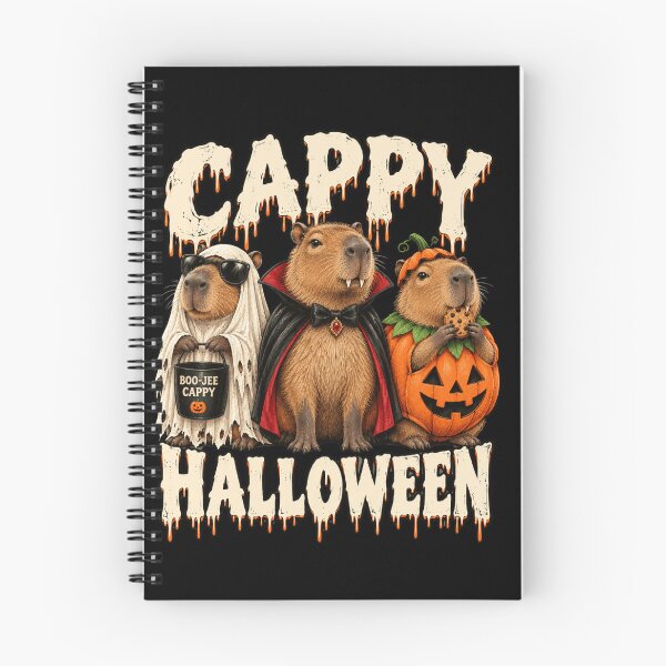 Item preview, Halloween Capybara Trio in Spooky Costume Art designed and sold by anapldv.