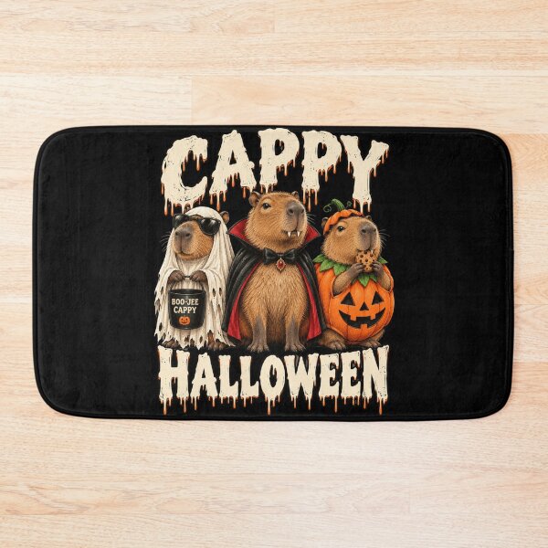 Item preview, Halloween Capybara Trio in Spooky Costume Art designed and sold by anapldv.