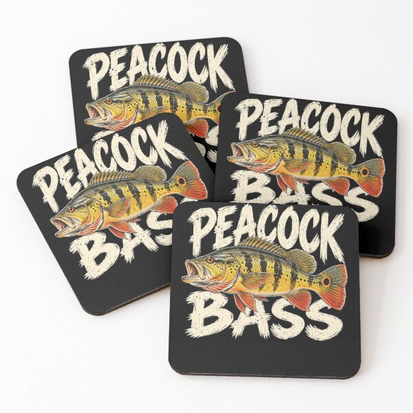 Item preview, Peacock Bass Striking Fish Art for Anglers designed and sold by anapldv.