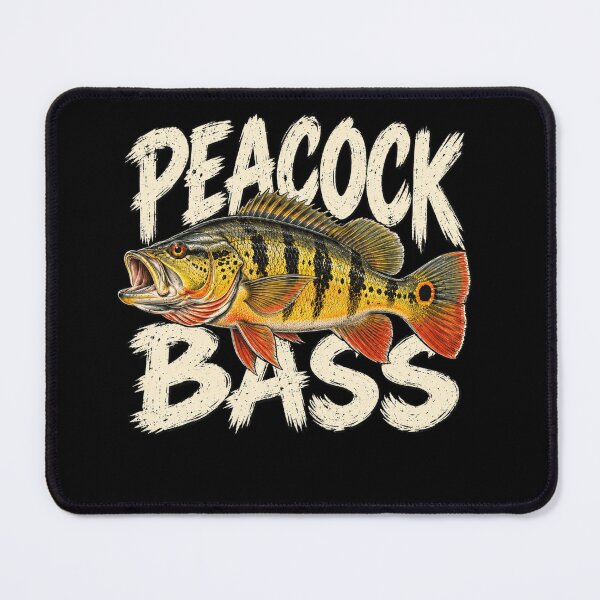 Item preview, Peacock Bass Striking Fish Art for Anglers designed and sold by anapldv.