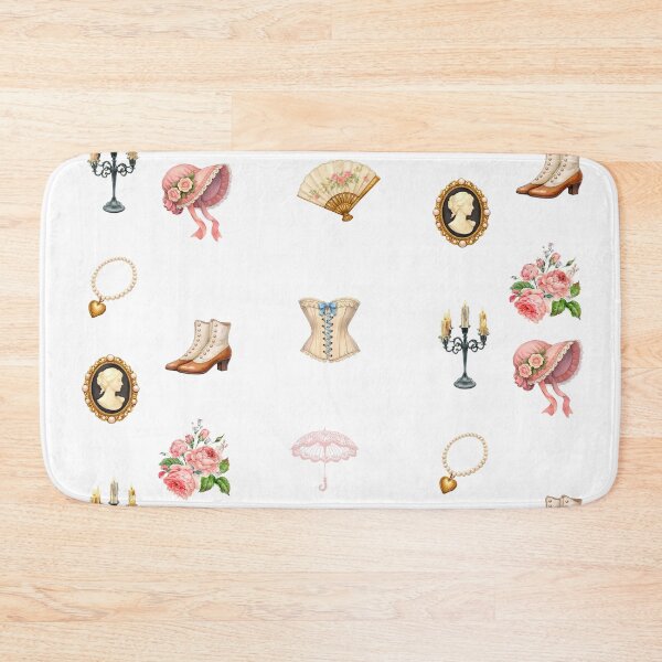 Item preview, Watercolor Victorian Fashion, Flowers and Accessories  designed and sold by silviaol.