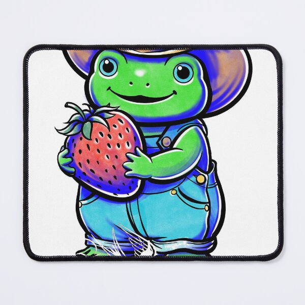 Item preview, Cowboy Frog Strawberry Tee by Storey Art designed and sold by Storey Art.