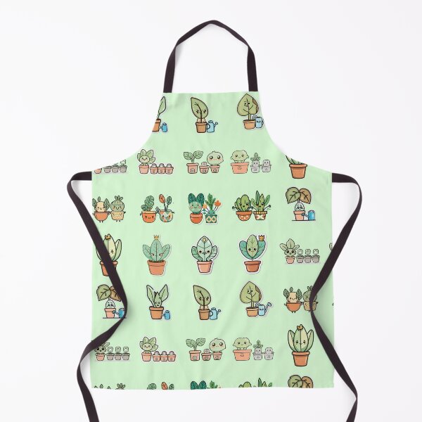 Item preview, Anxious Plant Parent Character Grid Sticker Sheet designed and sold by FashionDollQtr.