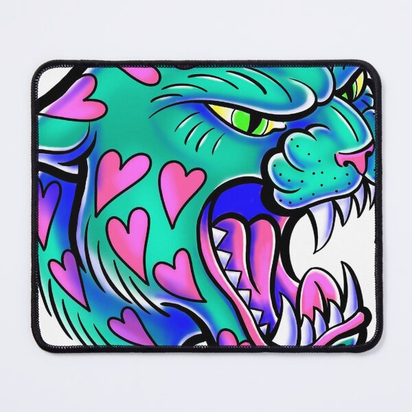 Item preview, Panther Hearts New School Tee by Storey Art designed and sold by Storey Art.
