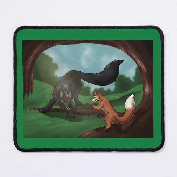 Item preview, Wolf and Fox designed and sold by GrinningJester.