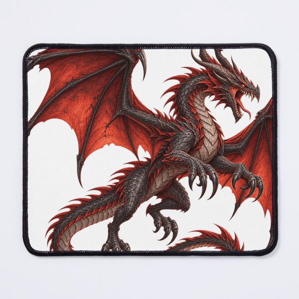 Item preview, Horned Red Dragon designed and sold by Breakfast6776.