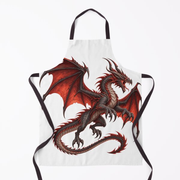 Item preview, Horned Red Dragon designed and sold by Breakfast6776.