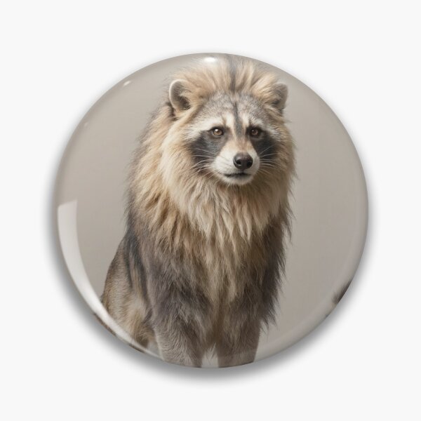 Item preview, The Raccoon Mane – Whimsical Lion Animal Hybrid designed and sold by TreatLLC.