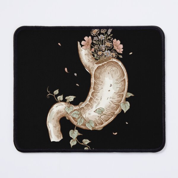 Item preview, Stomach with flowers designed and sold by BiaSMartins.