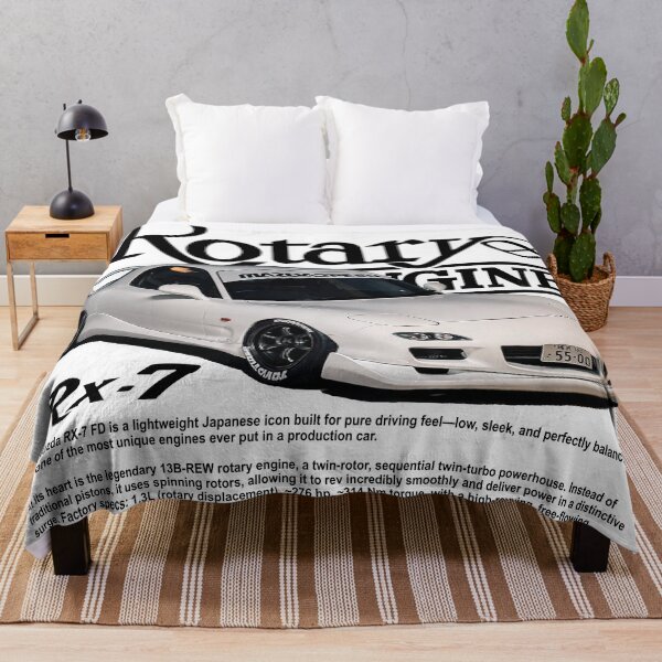 Item preview, Mazda RX-7 FD T-Shirt JDM Rotary Car Enthusiast Design designed and sold by 444WORKS.