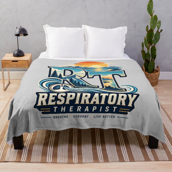 Item preview, Vintage Sunset Mountain RT Respiratory Therapist designed and sold by ClinicalHubs.