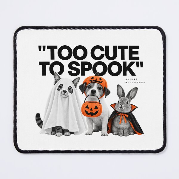 Item preview, Too Cute To Spook Halloween Pets Costume Squad designed and sold by zzz888.