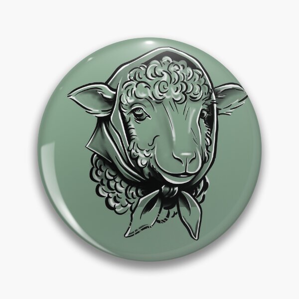 Item preview, Babushka Sheep Tee by Storey Art designed and sold by Storey Art.