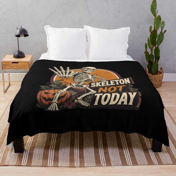 Item preview, Skeleton Not Today designed and sold by LiviuGligoros.