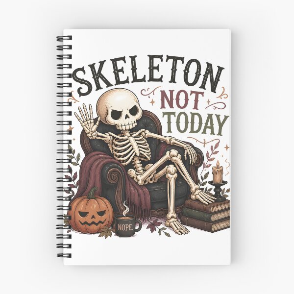 Item preview, Skeleton Not Today designed and sold by LiviuGligoros.