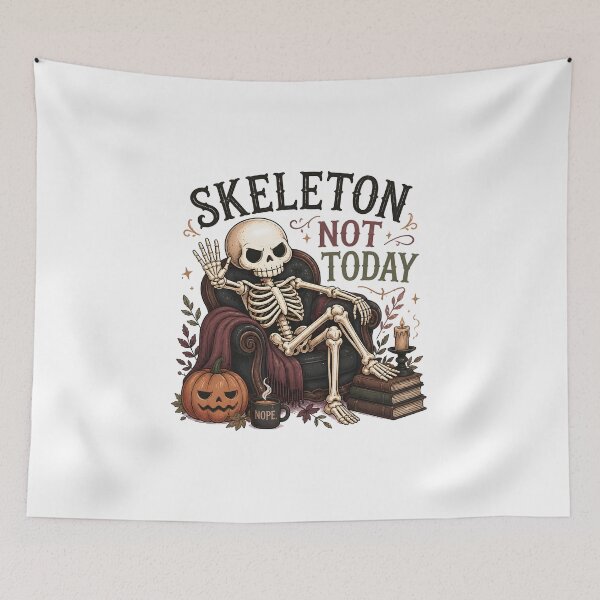 Item preview, Skeleton Not Today designed and sold by LiviuGligoros.